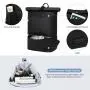 LOVEVOOK factory women's rolltop school bags outdoor man travel sports rucksack fashion gym laptop backpack with cooler pocket