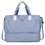 Waterproof Shoulder Weekender Bag Travel Duffel Bag Sports Gym Bag with Dry Wet Separated Pocket and Shoes Compartment