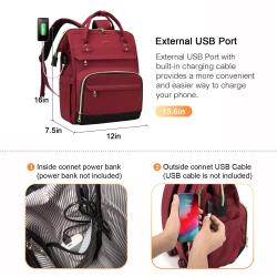 Lovevook 2022 15.6 17 inch large school back pack nylon lightweight university cute bag travel backpack women's laptop backpacks