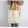 Canvas Fruit Double-sided Dual-use Shoulder Bags Cotton Linen Pocket Handbag Shopping Bag Female Canvas Cloth Totes WF221102
