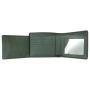 Billeteras Luxury Designer Custom Genuine Eel Skin Short Wallet Mini Card Package Business Unisex Genuine Leather Trifold Wallet