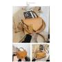 Ladies Four Seasons New Fashionable Embroidery Handbag Simple One-shoulder Crossbody Bag Women Bag Fashion Bag PU Polyester OEM