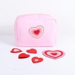 New Arrival Multiple Colors Waterproof Portable Nylon Makeup Organizer Pouch Bag Cosmetic Bag