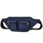 New Outdoor Sports Casual Waist Pack Large Capacity Solid Color Fashion Shoulder Bag Waterproof Chest Bag