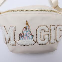 Keymay RTS 12 Colors Adjustable Strap Gold Accessories DIY Personalized Belt Bag Kids Crossbody Bag Kids Fanny Pack Waist Pack