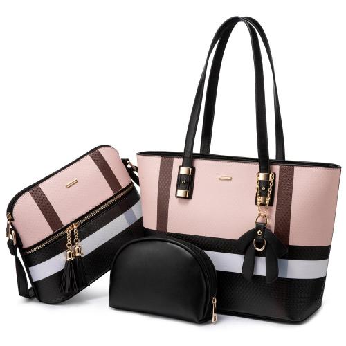 Lovevook Realer luxury women shoulder bags designer crossbody bag female large tote three-piece .