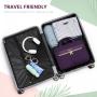 Waterproof Multi Pocket Travel Makeup Bag with Hanging Hook Travel Essentials Cosmetic Bag Travel Organizer Toiletry Bag Women