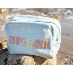 2021 New Style stock No MOQ Terry Pouch Bag Fashion Cosmetic Makeup Pouch Large Capacity