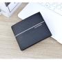 ZR755 Man Wallet Short Card Holder Card Positions Case Open Frosting Purse Retro Money Clip Billfold Dollars PU Open Wallet