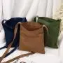 Factory Wholesale Cotton Mini Canvas Bag with Small Shoulder Sling and Magnetic Buckle for Girls in Stock