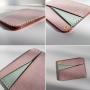 Minimalist Leather Credit Card Holder RFID Blocking Mini Wallet Ultra Slim Card Holder Wallet