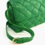 Custom New Arrival Fashion Designer Brand Soft Vegan Leather Weave Womens Crossbody Bag Luxury Pu Flap Bag Ladies Messenger Bags