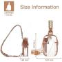 ZR938 Hot Sale Clear Chest Bag Transparent PVC Shoulder Crossbody Waterproof Security Check Shopping Beach Bag Outdoor Travel