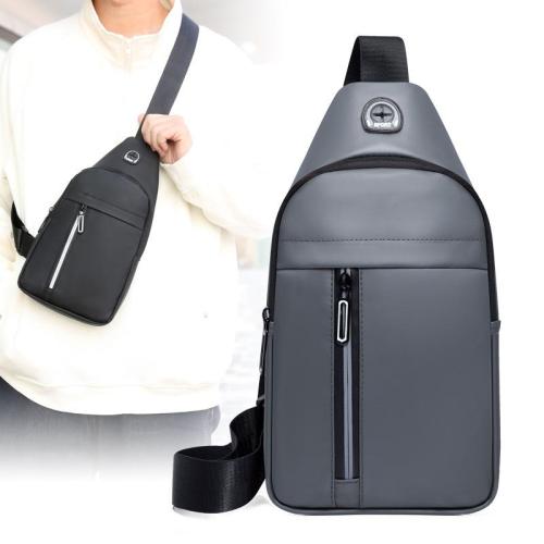 Men's new minimalist casual shoulder bag