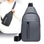 Men's new minimalist casual shoulder bag