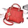 2024 New Fashion Women's Portable Small Messenger Bag Single Strap Chain Decoration Embroidery Thread Wholesale Foreign Trade