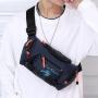 HR541 New Outdoor Waist Bag Sports Men's One Shoulder Crossbody Bag Riding Mountaineering Waistpack Waterproof Chest Phone Bag