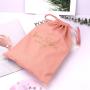 Custom Logo Printed Soft Cotton Twill Handbag Packaging Bag White Clothing Bags