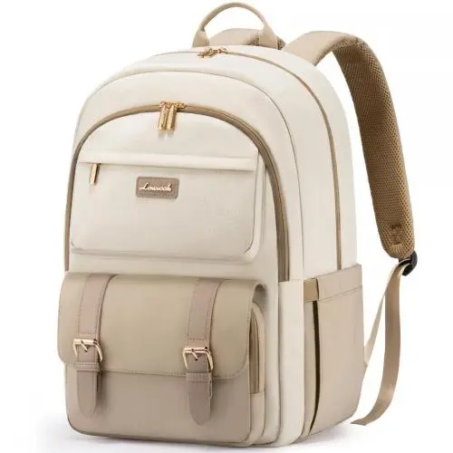 LOVEVOOK 15.6 Inch Laptop Cute Teenage Backpack Large Travel Work Backpack Purse for Nurse Teacher College Backpack for Women