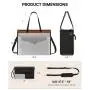 LOVEVOOK custom 2-in-1 professional Work Business Briefcase for office travel teacher shoulder bags women laptop tote handbags