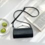 2024 cylindrical trendy shoulder bag Flip cover magnetic buckle designer handbags  mini hand bags for women