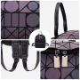 LOVEVOOK 2021 ladies backpack school bag for teenagers girls famous luxury women geometric luminous reflective backpacks