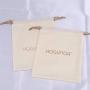 Custom Digital Color Printing Cotton Linen Dust Bag For Packaging Shoes Drawstring Gift Promotion Shoes Pouch