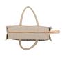 Gelory Factory Wholesale Eco-Friendly Reusable Natural Jute Burlap Shopping Grocery Tote Bags