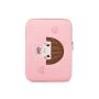 New Product Stylish and Cute Cotton Pink Kindle Protection Case Fashionable Laptop Bag Polyester Tablet Pouch Sleeve for Ladies