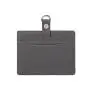 Handmade Gift ID Case Double-sided Card Holder Pass Case Employee Neck ID Holder With Leather Strap
