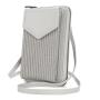 KBW593 New Weaving Women Cell Phone Bag Multifunctional Ladies Travel Shoulder Crossbody PU Long Multi Card Wallet