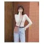 ZF070 Female Crossbody Mobile Phone Bag New Fashion Wallet Mini Niche Thin PU Leather Shoulder Bag