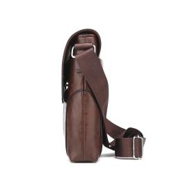 KBW457 Wholesale New Men Business Briefcase PU Waterproof  Travel Shoulder Crossbody Bag Version of The Casual Retro Men Bag