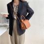 New Fashion Women's Sling Handbag Trend Simple One Shoulder Crossbody Bag Crocodile Pattern Hard Shell Square Box Bag For Women