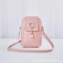 2024 Korean Version Fashion Ladies Shoulder Bag Single Portable Mobile Phone Bag Wholesale Foreign Trade Small
