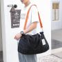 XL052 Foldable Wet Dry Separation Duffle Bag Casual Large Capacity Travel Bag Lightweight Ladies Handbag Customized Logo