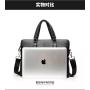 OEM fashion Men's business briefcase genuine leather men  handbag wholesale handbags factory