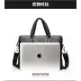 OEM fashion Men's business briefcase genuine leather men  handbag wholesale handbags factory