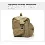 ZF053 Fashion Large-capacity Shoulder Bag Men Outdoor Travel Sports Bag Trend Breathable Polyester Canvas Handbag Backpacks