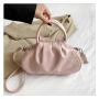 Clouds Trending Handbags 2022 Pu Leather Women Designer Bags Pure Color Fashion Hand Bag Woman Leather Bags Designer Lady JY1023