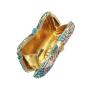 Hot selling Blue  Crystal Gown Rhinestone Purse Dress Elegant Clutches Banquet Stone Evening Clutch bags for women
