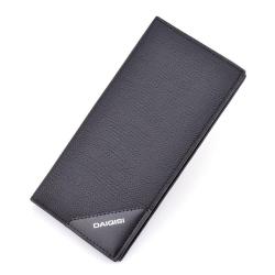 2021 high quality wholesale handbags fashion black color leather man clutch coin purse