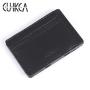 CUIKCA Wallet Card Holder Magic Purse Slim Leather Mens Case Mini Women Men Casual Cover Minimalist Ladies Laser