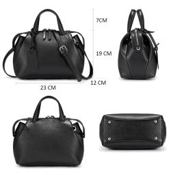 Realer Designer Top Quality Soft Cowhide Leather Hand bags for Women Fashion Luxury Classic Custom Logo Womens Handbags
