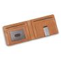 OEM173 RFID Blocking Wallet for Men Carbon Fiber Wallet with ID Window Slim Bifold Front Pocket Wallet with Money Clip
