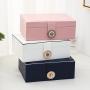 SN044 New Fashion Simple Ring Storage Bag Gift for Mother's Day Wholesale Gift Boxes For Jewelry Portable Travel Earring Box