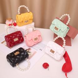 2022 New fashion women's handbags manufacturer single chain shoulder bag Jelly bag with pearls