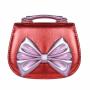 Wholesale Child Kids Small Handbag Purse Fashion Bow Reversible Sequin Crossbody Bag for Girls