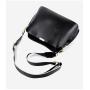 New arrival wide shoulder strap popular single shoulder crossbody bag pu leather handbag women