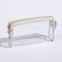 2022 Keymay Candy Color PVC Clear Beach Bags PVC Transparent Cosmetic Bag Makeup Travel Pouch